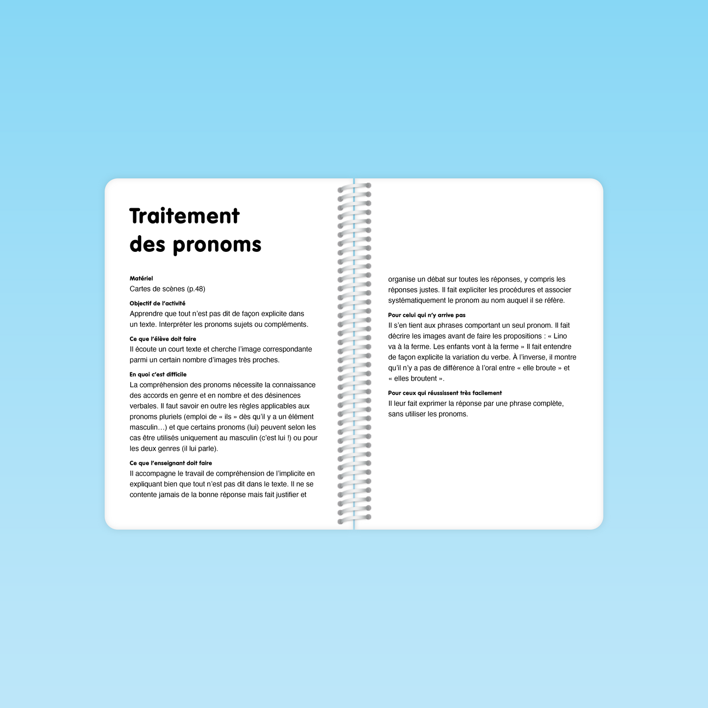 Guide complet Compréhension de la langue MS