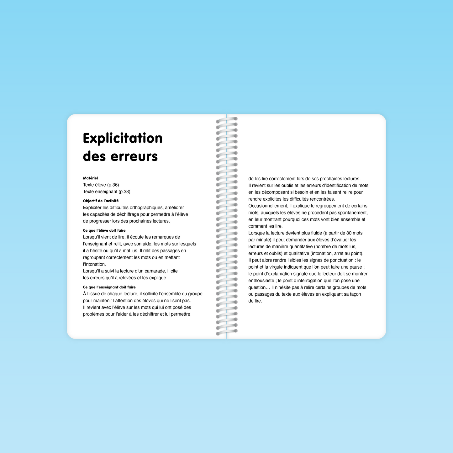 Guide complet Fluence de lecture CM/6°/5°