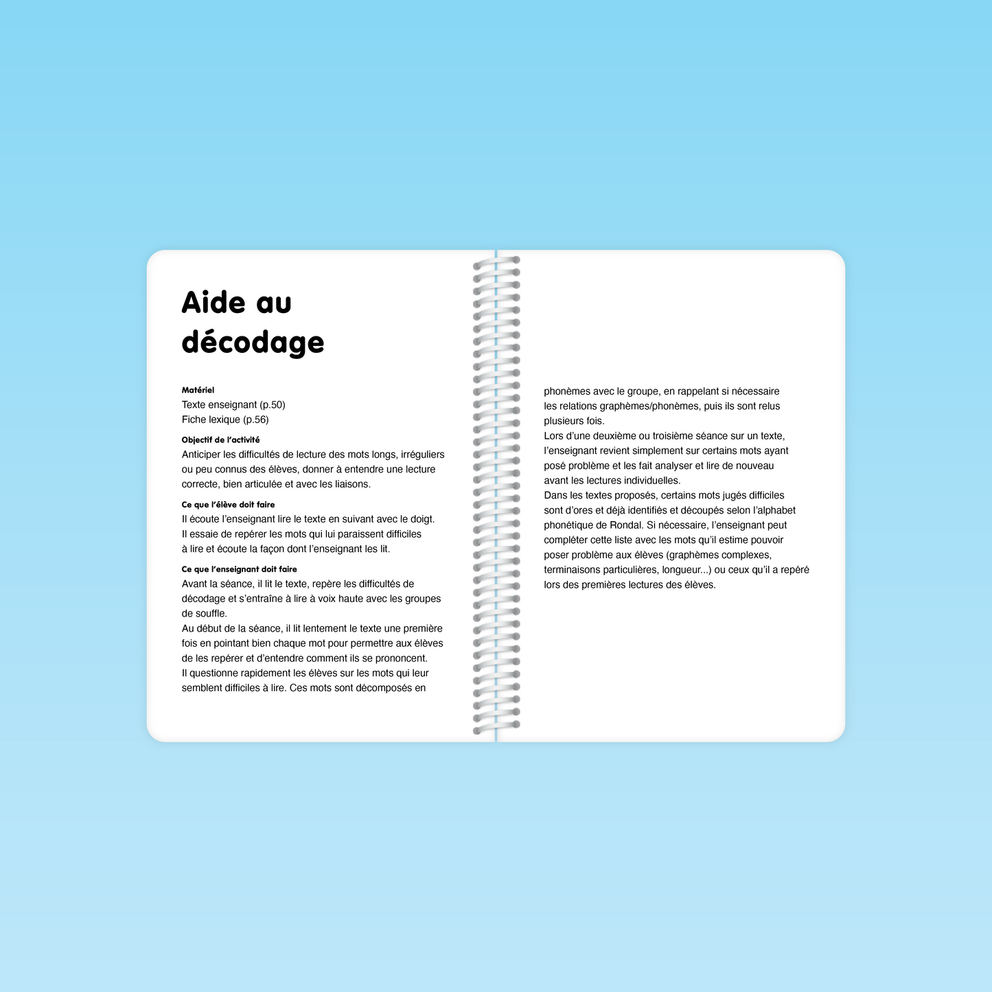 Guide complet Fluence de lecture P1/P2