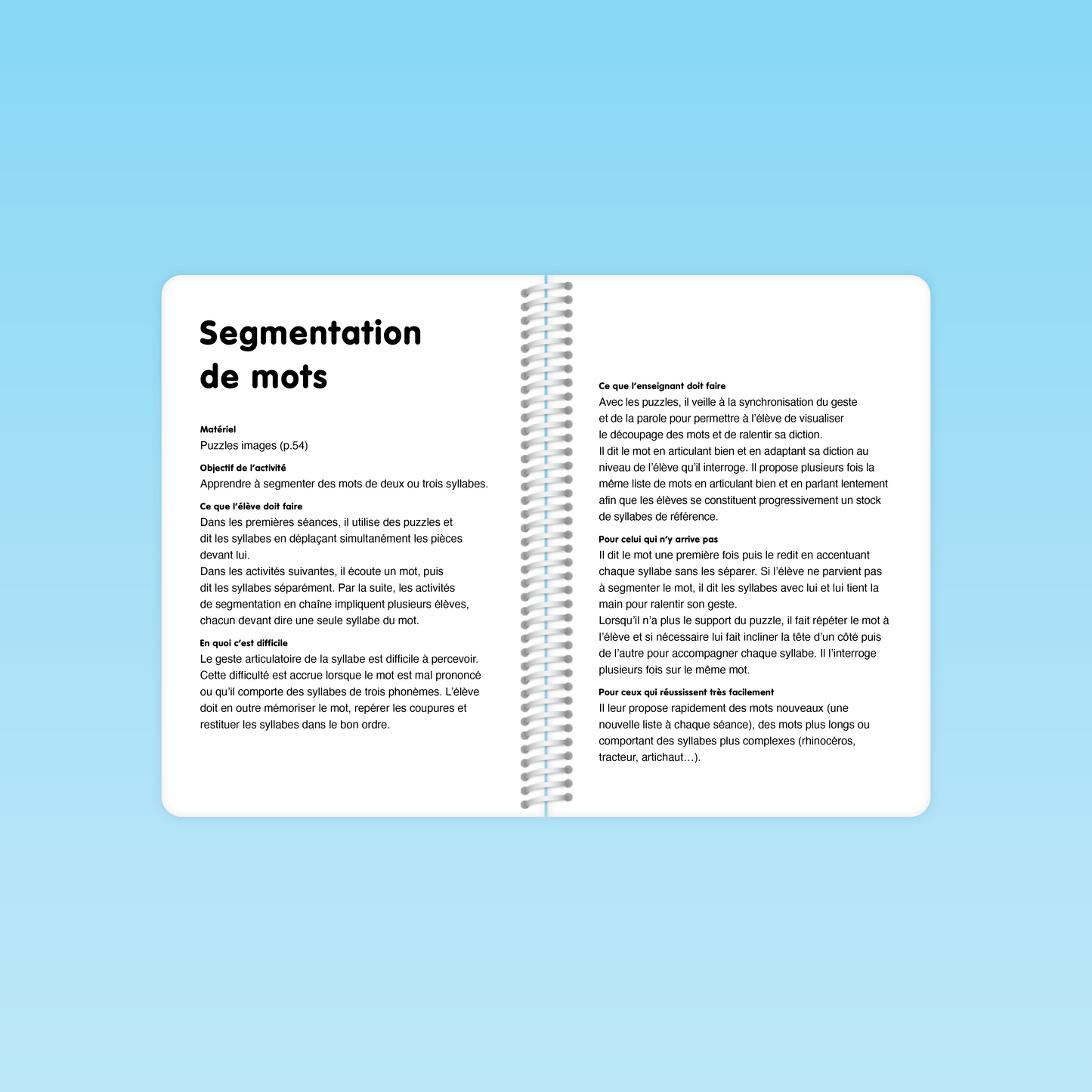 Guide complet Conscience phonologique M3